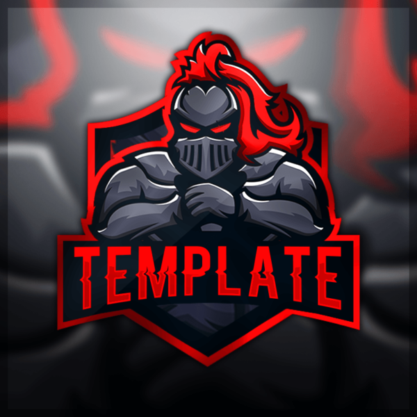 Templar Gaming Clan Mascot Avatar