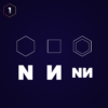 N Logo in 3D Box - Vector
