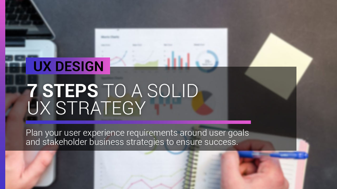 7 steps to a solid UX strategy