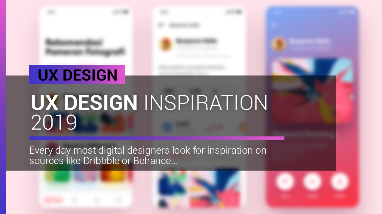 Ux design inspiration 2019